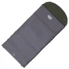 Спальник 3-слойный, L одеяло+подголовник 210 x 100 см, camping comfort cool, таффета/хлопок, -10°C